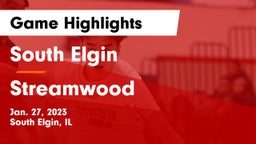 South Elgin  vs Streamwood  Game Highlights - Jan. 27, 2023
