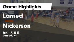 Larned  vs Nickerson  Game Highlights - Jan. 17, 2019