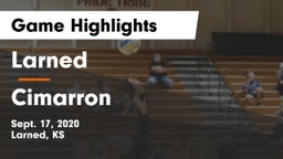 Larned  vs Cimarron  Game Highlights - Sept. 17, 2020