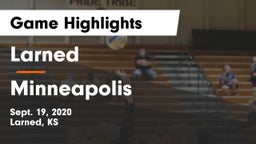 Larned  vs Minneapolis Game Highlights - Sept. 19, 2020