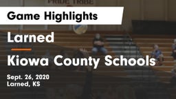 Larned  vs Kiowa County Schools Game Highlights - Sept. 26, 2020