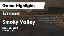 Larned  vs Smoky Valley  Game Highlights - Sept. 29, 2020