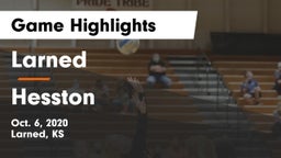 Larned  vs Hesston  Game Highlights - Oct. 6, 2020