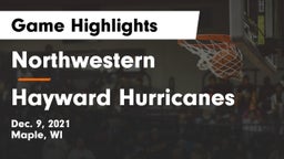 Northwestern  vs Hayward Hurricanes  Game Highlights - Dec. 9, 2021