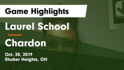 Laurel School vs Chardon  Game Highlights - Oct. 30, 2019