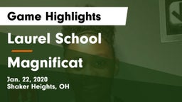 Laurel School vs Magnificat  Game Highlights - Jan. 22, 2020