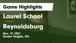 Laurel School vs Reynoldsburg  Game Highlights - Nov. 19, 2021
