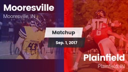Matchup: Mooresville High vs. Plainfield  2017