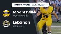 Recap: Mooresville  vs. Lebanon  2017