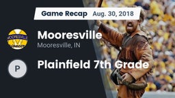 Recap: Mooresville  vs. Plainfield 7th Grade 2018