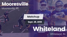 Matchup: Mooresville High vs. Whiteland  2018