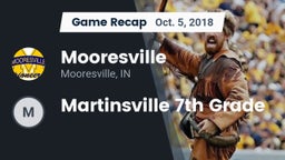 Recap: Mooresville  vs. Martinsville 7th Grade 2018