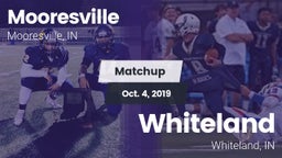 Matchup: Mooresville High vs. Whiteland  2019