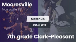 Matchup: Mooresville High vs. 7th grade Clark-Pleasant 2019