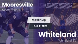 Matchup: Mooresville High vs. Whiteland  2020