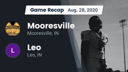 Recap: Mooresville  vs. Leo  2020