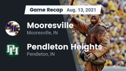 Recap: Mooresville  vs. Pendleton Heights  2021