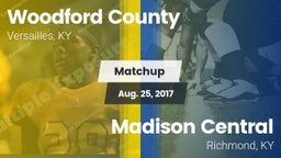 Matchup: Woodford County vs. Madison Central  2017