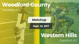 Matchup: Woodford County vs. Western Hills  2017