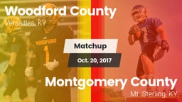 Matchup: Woodford County vs. Montgomery County  2017