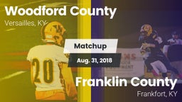 Matchup: Woodford County vs. Franklin County  2018