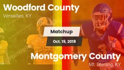 Matchup: Woodford County vs. Montgomery County  2018