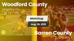 Matchup: Woodford County vs. Barren County  2019