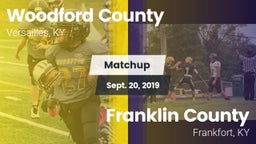 Matchup: Woodford County vs. Franklin County  2019