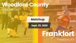 Matchup: Woodford County vs. Frankfort  2020
