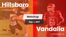 Matchup: Hillsboro High vs. Vandalia  2017