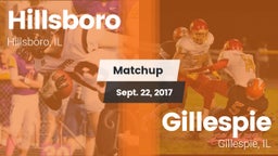 Matchup: Hillsboro High vs. Gillespie  2017