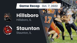 Recap: Hillsboro  vs. Staunton  2022