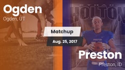 Matchup: Ogden  vs. Preston  2016