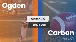 Matchup: Ogden  vs. Carbon  2017