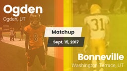 Matchup: Ogden  vs. Bonneville  2016