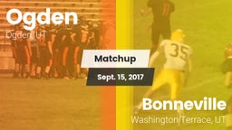 Matchup: Ogden  vs. Bonneville  2017