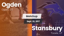 Matchup: Ogden  vs. Stansbury  2017