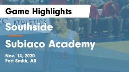 Southside  vs Subiaco Academy Game Highlights - Nov. 14, 2020