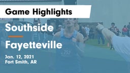 Southside  vs Fayetteville  Game Highlights - Jan. 12, 2021