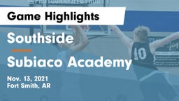 Southside  vs Subiaco Academy Game Highlights - Nov. 13, 2021