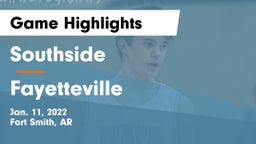 Southside  vs Fayetteville  Game Highlights - Jan. 11, 2022