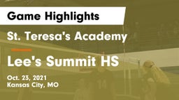 St. Teresa's Academy  vs Lee's Summit HS Game Highlights - Oct. 23, 2021