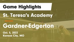 St. Teresa's Academy  vs Gardner-Edgerton  Game Highlights - Oct. 5, 2022