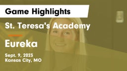St. Teresa's Academy  vs Eureka  Game Highlights - Sept. 9, 2023