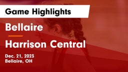 Bellaire  vs Harrison Central  Game Highlights - Dec. 21, 2023