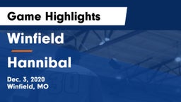 Winfield  vs Hannibal Game Highlights - Dec. 3, 2020