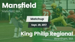Matchup: Mansfield High Schoo vs. King Philip Regional  2017