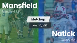Matchup: Mansfield High Schoo vs. Natick  2017
