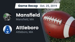 Recap: Mansfield  vs. Attleboro  2019