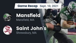 Recap: Mansfield  vs. Saint John's  2021